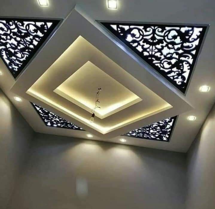 ترکیب کناف و چوب مشبک18